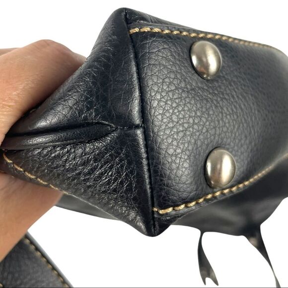 THE SAK Dark Brown Leather Baguette Bag - Picture 7 of 9